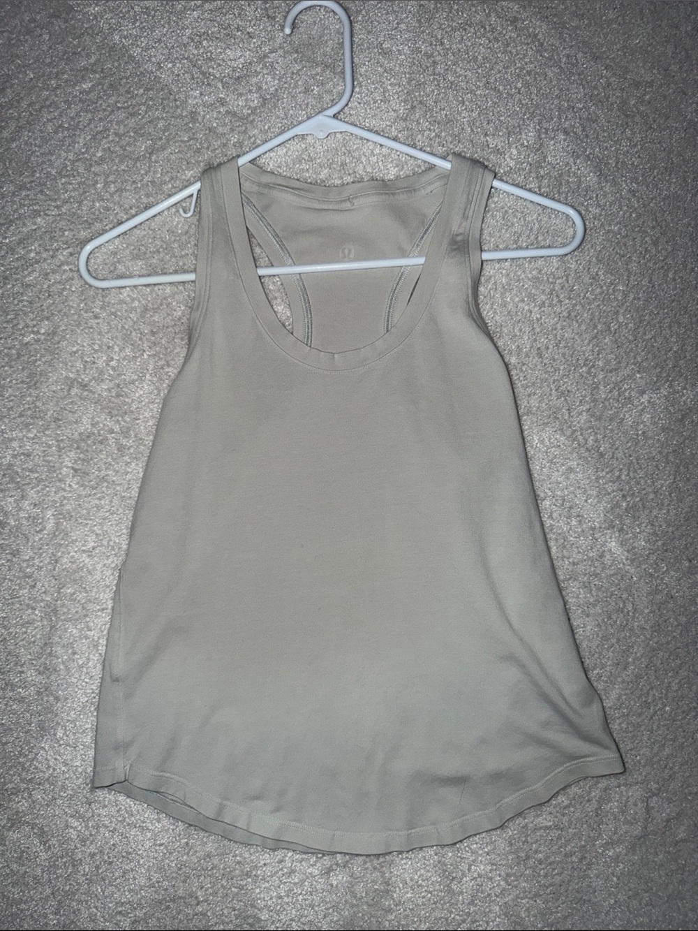 Lulu lemon Women’s Racerback Tank Top - Light Gray